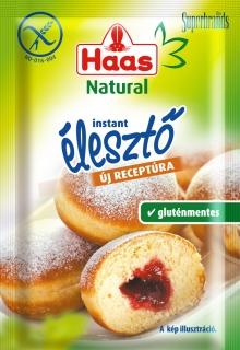 Drojdie instant fara gluten 7gr Haas