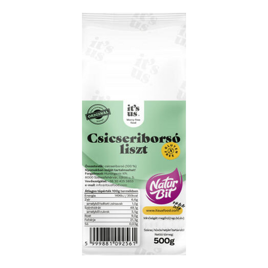 Faina de naut fara gluten 500gr It's Us Naturbit