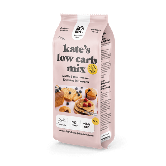 Mix faina fara gluten low carb pentru prajituri Kate's 500gr It's Us