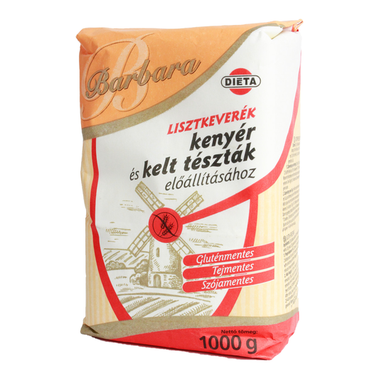 Faina fara gluten pentru paine si aluaturi dospite 1kg Barbara