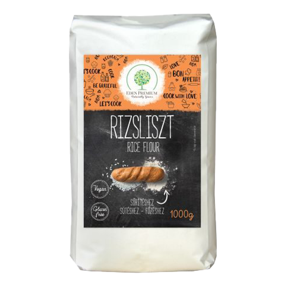 Faina de orez brun fara gluten 1kg Eden Premium