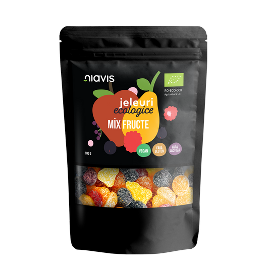 Jeleuri bio fara gluten Mix Fructe 100gr Niavis