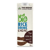 Lapte orez cu ciocolata fara gluten bio 1l The Bridge