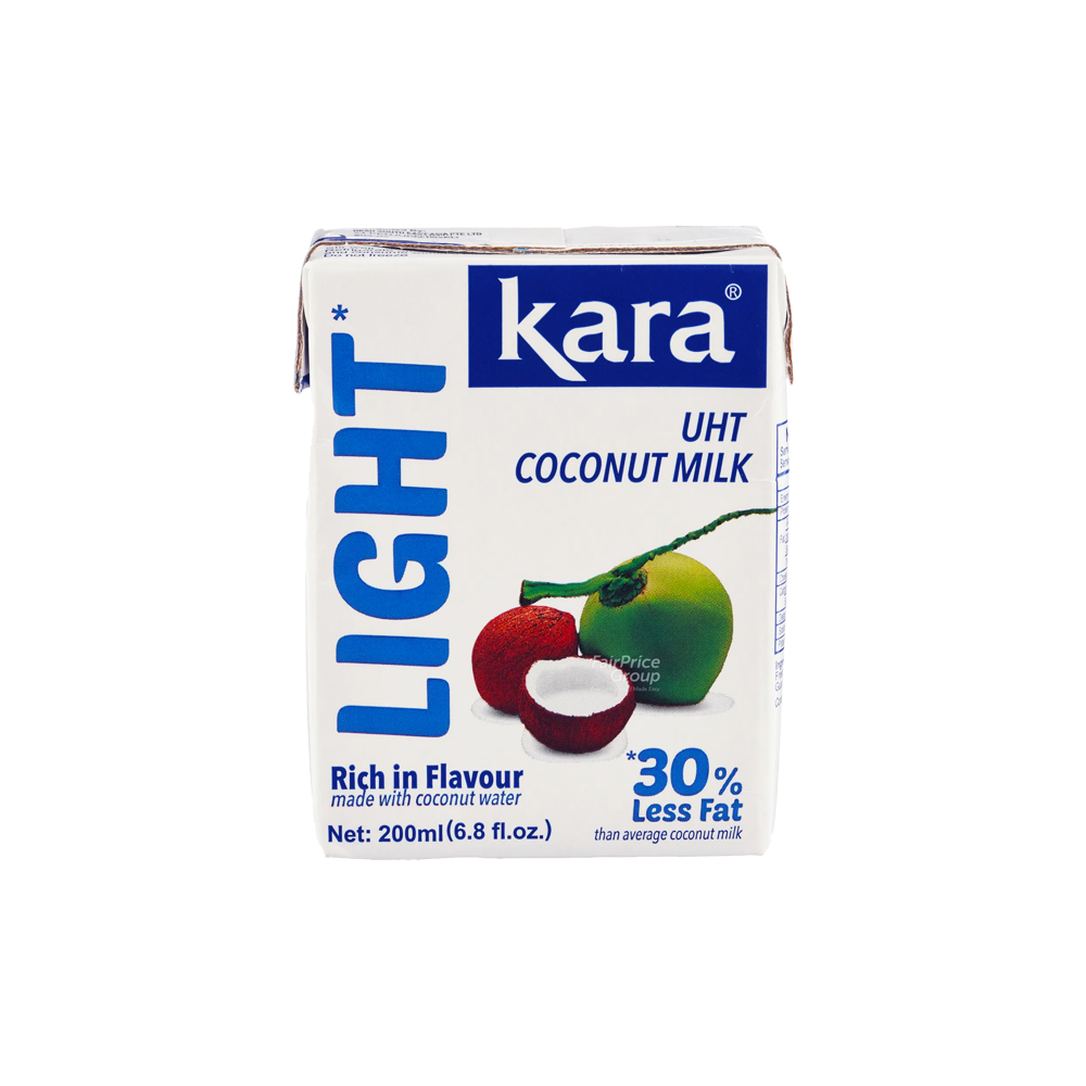 Lapte cocos fara gluten clasic UHT light 200ml Kara
