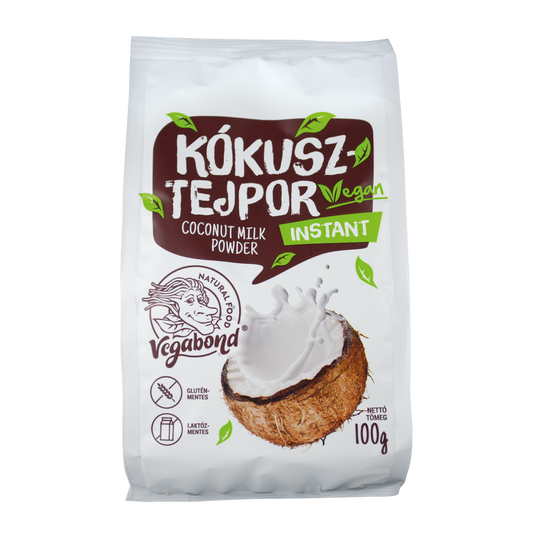 Lapte praf de cocos fara gluten instant 100gr Vegabond