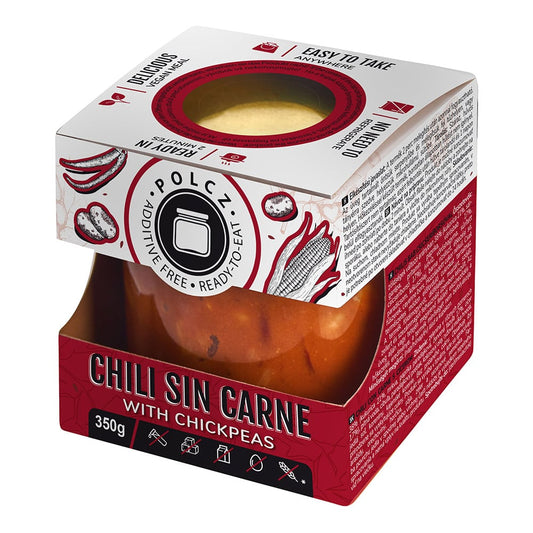 Chili sin carne cu naut fara gluten 350gr Polcz