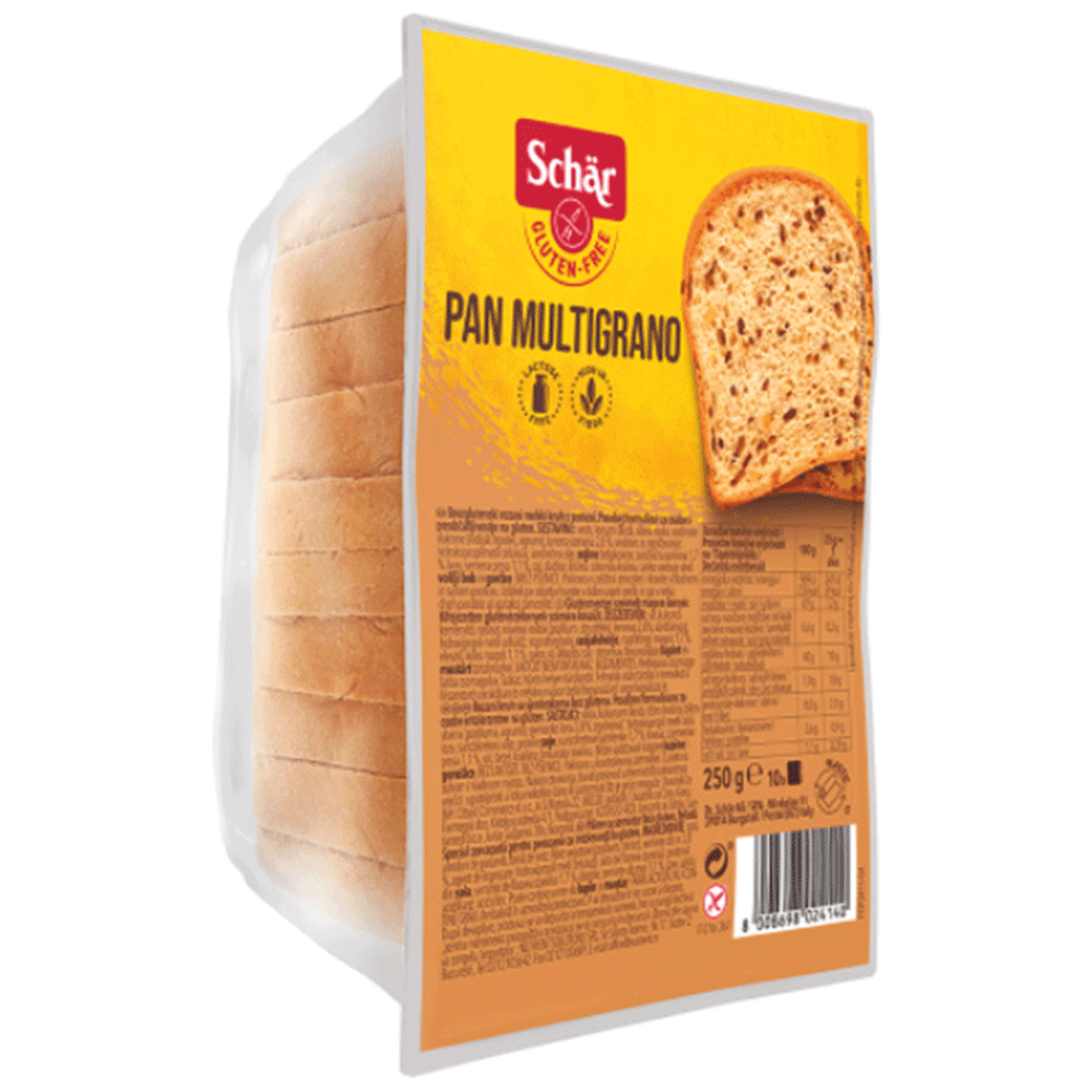 Paine fara gluten cu cereale Pan Multigrano 250gr Schar