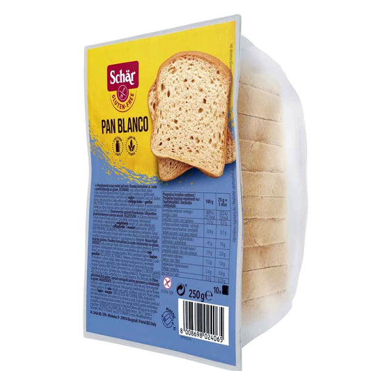 Paine fara gluten Pan Blanco 250gr Schar