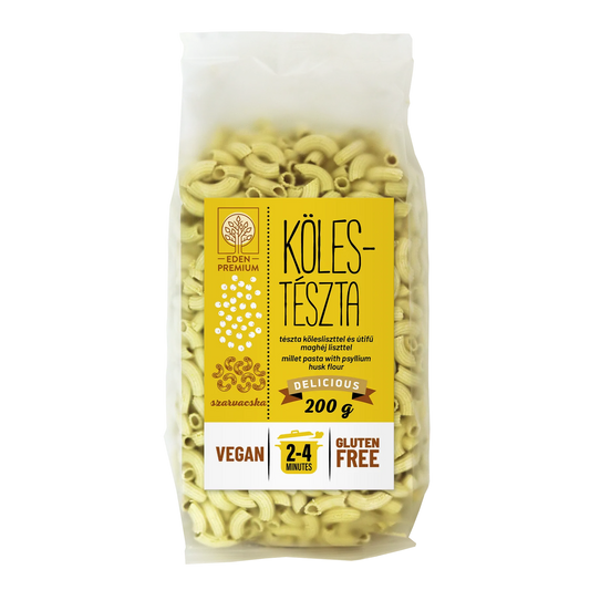 Paste fara gluten din mei melci 200gr Eden Premium