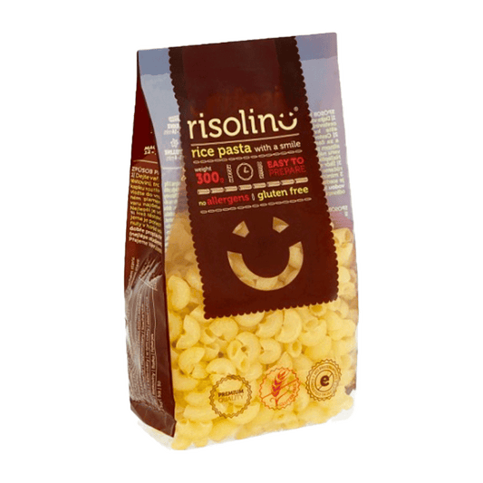 Paste fara gluten din orez melci 300gr Risolino