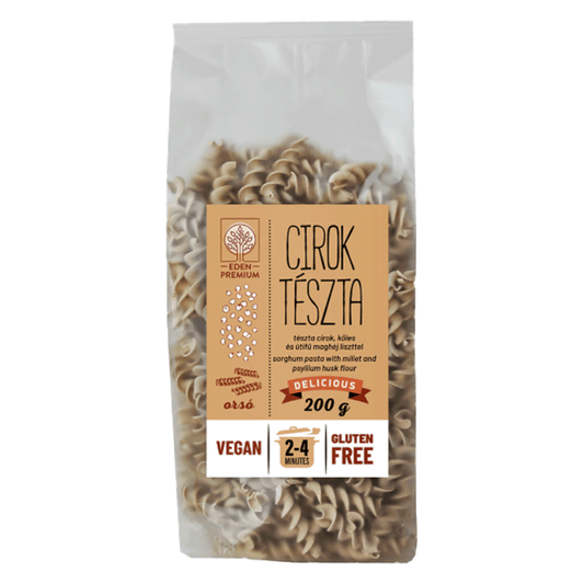 Paste fara gluten spirale cu sorg 200gr Eden Premium