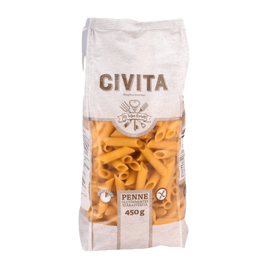 Paste fara gluten din porumb penne 450gr Civita
