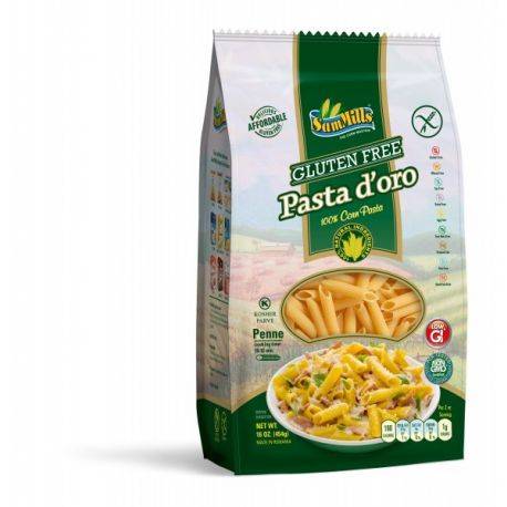 Paste fara gluten din porumb penne 500gr Sammills