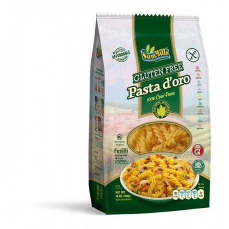 Paste fara gluten din porumb spirale 500gr Sammills