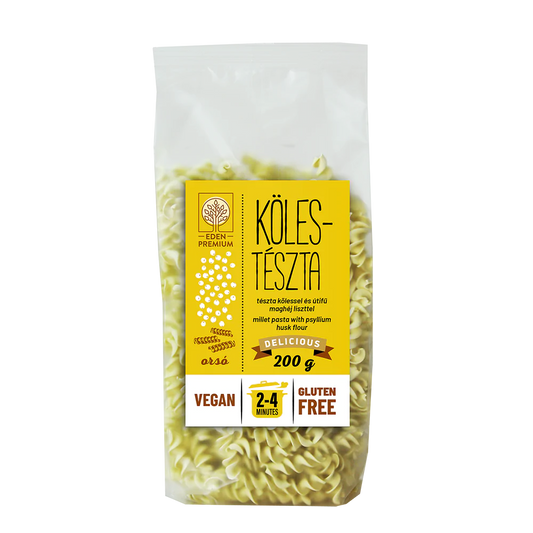 Paste fara gluten din mei spirale 200g Eden Premium