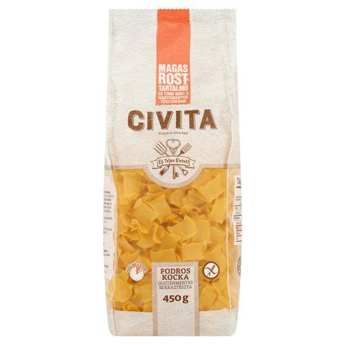 Paste fara gluten din porumb patrat ondulate continut ridicat de fibre 450gr Civita