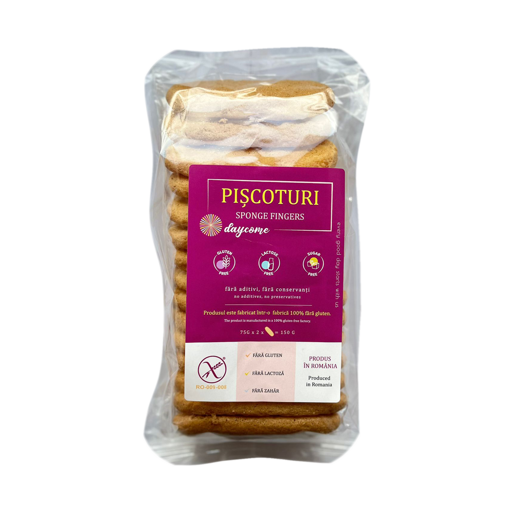 Piscoturi fara gluten 150gr Daycome