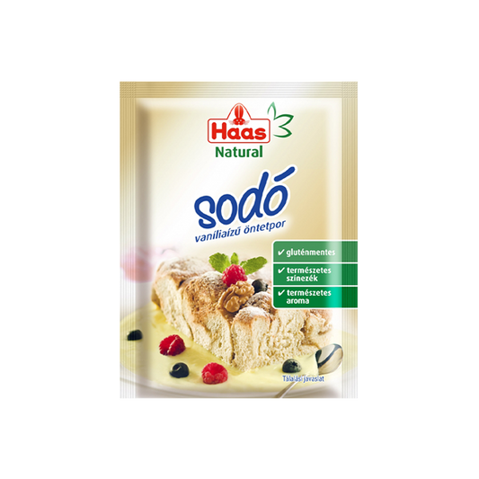 Praf pentru sos de vanilie fara gluten 15gr Haas