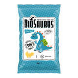 Pufuleti bio fara gluten cu sare dinosaur 50gr Biosaurus