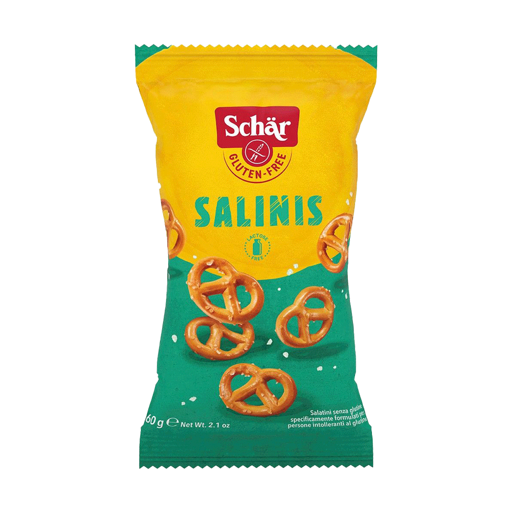 Covrigei (pretzels) fara gluten Salinis 60gr Schar