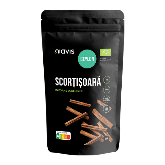 Scortisoara Ceylon betisoare fara gluten, bio 50g Niavis