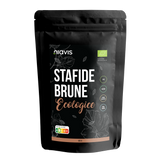 Stafide brune fara gluten, bio 125g Niavis