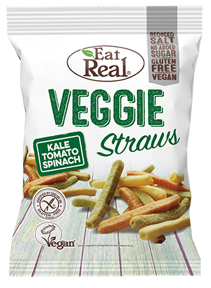 Sticks fara gluten cu legume Veggie Straws 45g Eat Real
