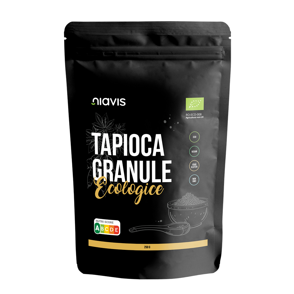 Tapioca granule fara gluten, bio 250g Niavis